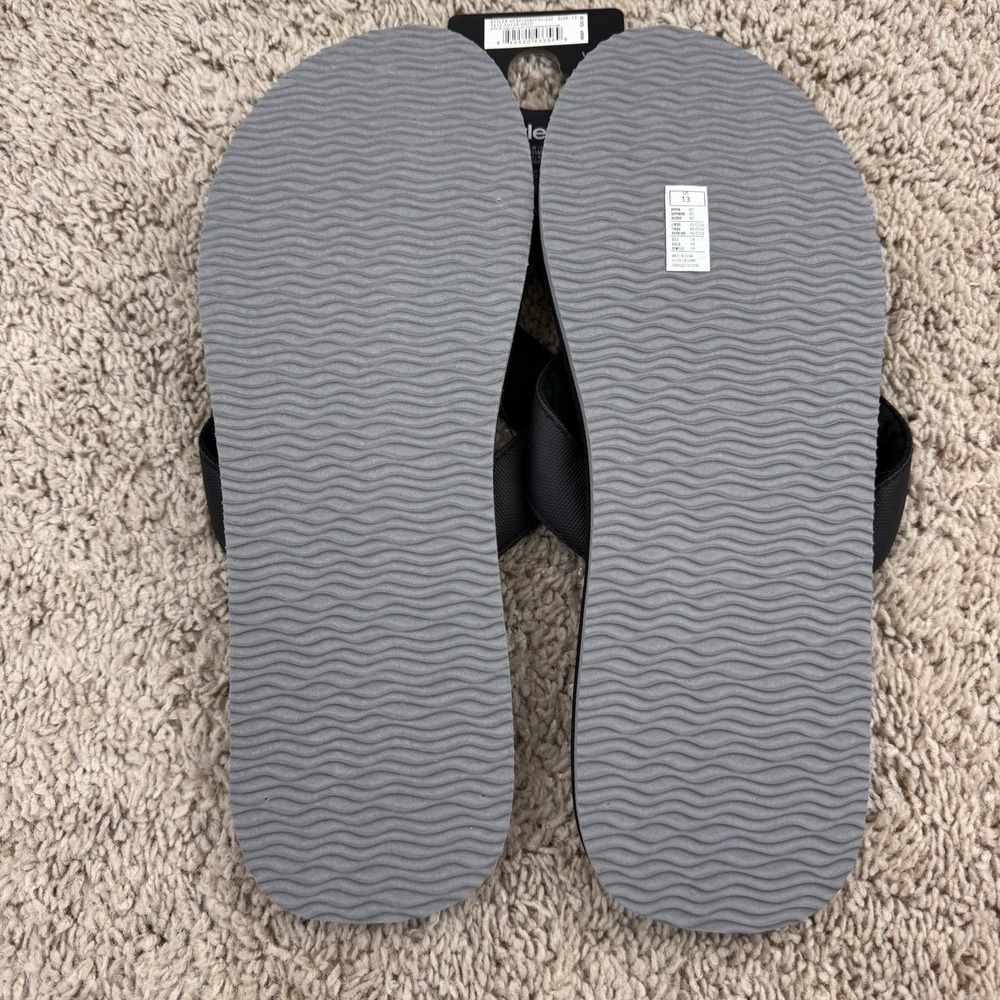 Hurley Layback Flip Flops Sandals Gray Camo Men 13 Beach Pool Comfort Slides NWT - Picture 5 of 10